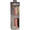 KING COCK - ÉLITE DILDO REALÍSTICO SILICONA 25.4 CM