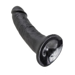 KING COCK - 6" PENE NEGRO 15.2 CM