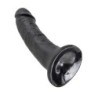 KING COCK - 6" PENE NEGRO 15.2 CM