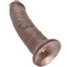 KING COCK - 9 PENE MARRÓN 22.9 CM