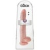 KING COCK - PENE CON TESTÍCULOS 35.6 CM COLOR NATURAL