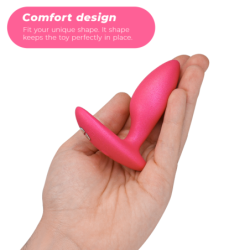 WE-VIBE - DITTO+ PLUG ANAL VIBRADOR ROSA