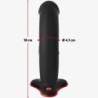 FUN FACTORY - THE BOSS DILDO REALÍSTICO NEGRO