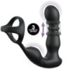 ANAL FANTASY ELITE COLLECTION - ANILLO Y MASAJEADOR ANAL VIBRADOR CON CONTROL REMOTO