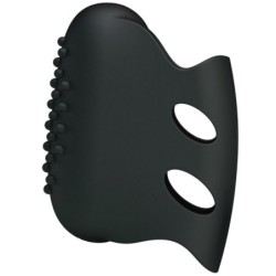 PRETTY LOVE - FLIRTATION DEDAL CON VIBRACIÓN STEWARD NEGRO