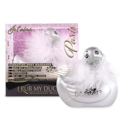 BIG TEASE TOYS - I RUB MY DUCKIE 2.0 , PATO VIBRADOR PARIS (SILVER)