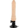 BASECOCK - VIBRADOR REALÍSTICO CONTROL REMOTO NATURAL 19.5 CM -O- 4 CM