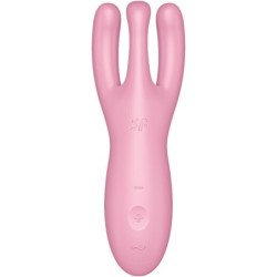 SATISFYER - THREESOME 4 VIBRADOR APP ROSA