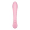SATISFYER - TRIPLE OH VIBRADOR HÍBRIDO ROSA