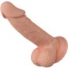 BAILE - BEAUTIFUL ENCOUNTER ZEBULON DILDO REALÍSTICO FLEXIBLE 19.4 CM NATURAL