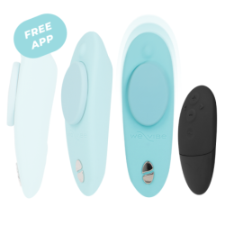WE-VIBE - MOXIE + VIBRADOR CLÍTORIS AQUA