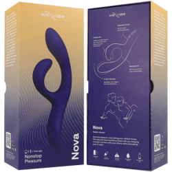 WE-VIBE - NOVA 3 VIBRADOR RABBIT AZUL MEDIANOCHE