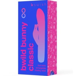 B SWISH - BWILD BUNNY INFINITE CLASSIC VIBRADOR RECARGABLE SILICONA AZUL