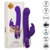 CALEXOTICS - JACK VIBRADOR RABBIT Y ESTIMULADOR 7 NIVELES DE VIBRACIÓN Y ONDAS ESTIMULADORAS AZUL