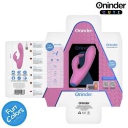 ONINDER CUTE - LOVE BUNNY VIBRADOR PUNTO G Y CLITORIS - APP MUNDIAL GRATUITA