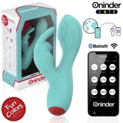 ONINDER CUTE - LOVE BUNNY VIBRADOR PUNTO G Y CLÍTORIS - APP MUNDIAL GRATUITA