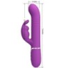PRETTY LOVE - COALE VIBRADOR RABBIT MULTIFUNCIÓN 4 EN 1 MORADO