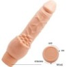 BAILE - BARBARA VIBRADOR REALÍSTICO 19.5 CM NATURAL