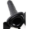 FETISH FANTASY SERIES - ARNÉS VIBRADOR HUECO 19 CM NEGRO