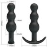 PRETTY LOVE - SIDNEY VIBRADOR ANAL 10 VIBRACIONES NEGRO