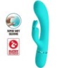 PRETTY LOVE - SCOCCO VIBRADOR RABBIT TURQUESA