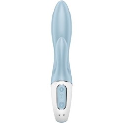 SATISFYER - AIR PUMP BUNNY 1 VIBRADOR INFLABLE RABBIT AZUL