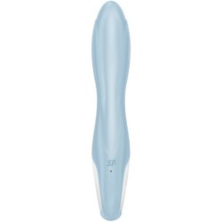 SATISFYER - AIR PUMP BUNNY 1 VIBRADOR INFLABLE RABBIT AZUL