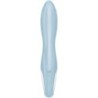 SATISFYER - AIR PUMP BUNNY 1 VIBRADOR INFLABLE RABBIT AZUL