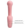 PRETTY LOVE - ERYNNYES VIBRADOR PUNTO G + ESTIMULADOR CLÍTORIS 10 VIBRACIONES ROSA