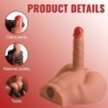 XISE - PEEL DILDO ASS MASTURBADOR DILDO REALÍSTICO POSICIÓN FRONTAL CON THRUSTING 17,5 CM