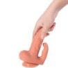 SHEQU - HAYDEN DILDO Y ESTIMULADOR DE CLÍTORIS CON VIBRACIÓN Y CONTROL REMOTO 16 CM