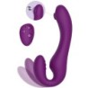 XOCOON - STRAPLESS STRAP-ON VIBRADOR 2 EN 1 CON CONTROL REMOTO MORADO
