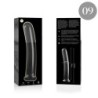 NEBULA SERIES BY IBIZA - MODELO 9 DILDO CRISTAL TRANSPARENTE 15.5 CM -O- 2.5 CM