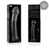 NEBULA SERIES BY IBIZA - MODELO 11 DILDO CRISTAL TRANSPARENTE 16 CM -O- 3 CM
