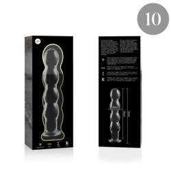 NEBULA SERIES BY IBIZA - MODELO 10 DILDO CRISTAL TRANSPARENTE 16.5 CM -O- 3.5 CM