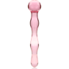 NEBULA SERIES BY IBIZA - MODELO 13 DILDO CRISTAL ROSA 18 CM -O- 3.5 CM