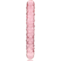 NEBULA SERIES BY IBIZA - MODELO 15 DILDO CRISTAL ROSA 18.5 CM -O- 3 CM