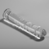 NEBULA SERIES BY IBIZA - MODELO 16 DILDO CRISTAL TRANSPARENTE 18.5 CM -O- 3 CM