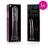 NEBULA SERIES BY IBIZA - MODELO 16 DILDO CRISTAL ROSA 18.5 CM -O- 3 CM