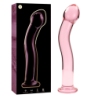 NEBULA SERIES BY IBIZA - MODELO 18 DILDO CRISTAL ROSA 18.5 CM -O- 3.5 CM
