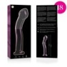 NEBULA SERIES BY IBIZA - MODELO 18 DILDO CRISTAL ROSA 18.5 CM -O- 3.5 CM