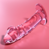 NEBULA SERIES BY IBIZA - MODELO 19 DILDO CRISTAL ROSA 18.5 CM -O- 4 CM