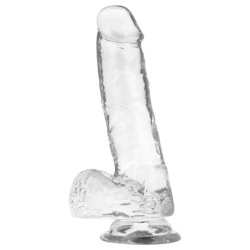 X RAY - CLEAR DILDO REALISTA TRANSPARENTE 18.5 CM -O- 3.8 CM