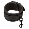 CALEXOTICS - NOCTURNAL ESPOSAS DE TOBILLO CUERO AJUSTABLE NEGRO