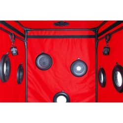 SECRET DOME - KINK CLUB CABINA SCANDALE NEGRO & ROJO
