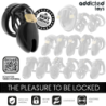ADDICTED TOYS LOCKED - FORBIDDEN VAULT JAULA PARA PENE 10 CM