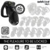 ADDICTED TOYS LOCKED - MINDNIGHT CELL JAULA PARA PENE TALLA L