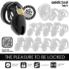ADDICTED TOYS LOCKED - OBSIDIAN HOLD JAULA PARA PENE TALLA S