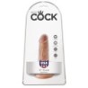 KING COCK - PENE REALÍSTICO 12 CM CARAMELO
