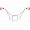 KINK - PINZAS PARA PEZONES CON CADENA DE PÚAS 30 CM
